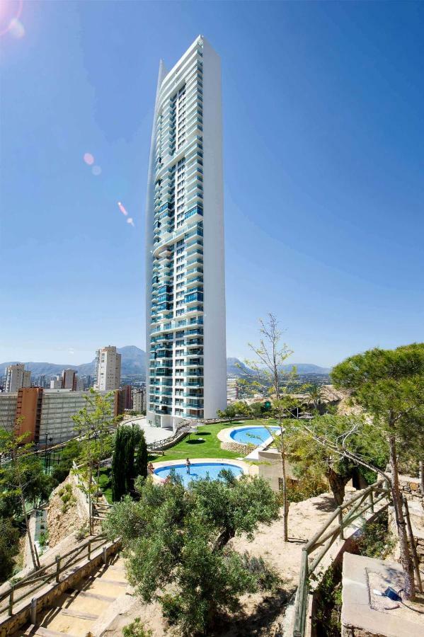 Luxury Apartment On The 40Th Floor With Amazing Views Benidorm Bagian luar foto