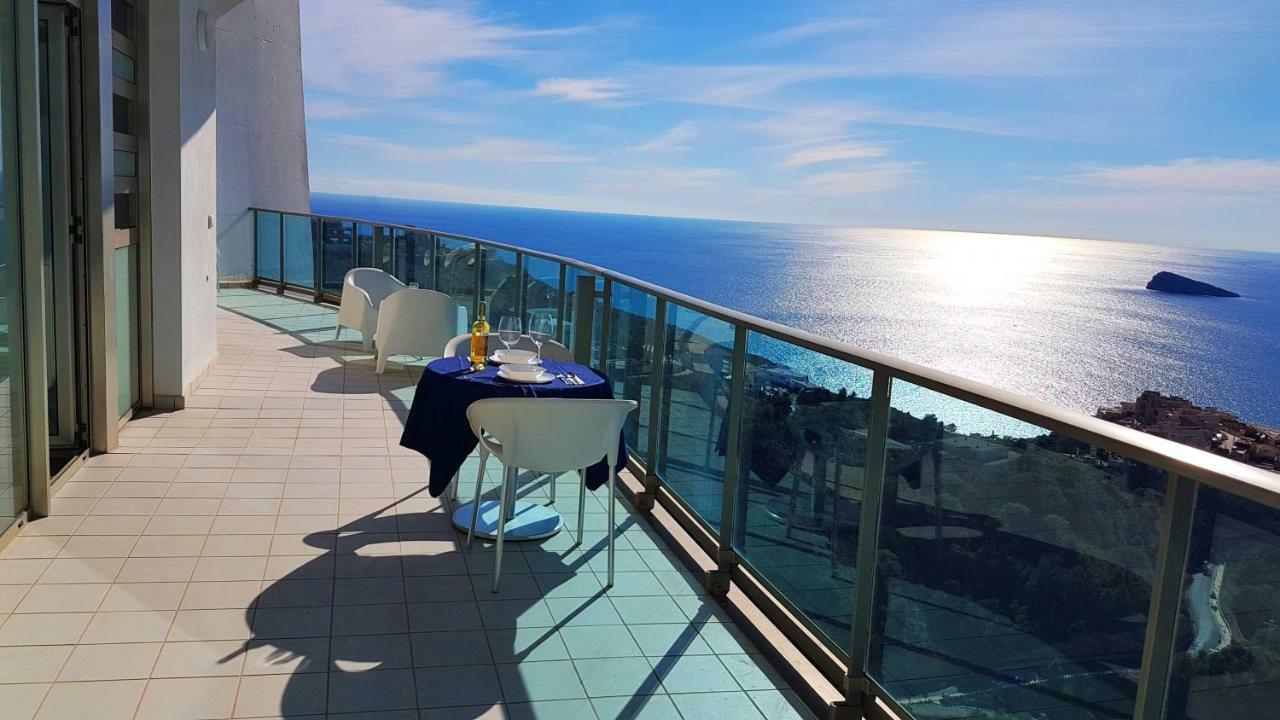 Luxury Apartment On The 40Th Floor With Amazing Views Benidorm Bagian luar foto