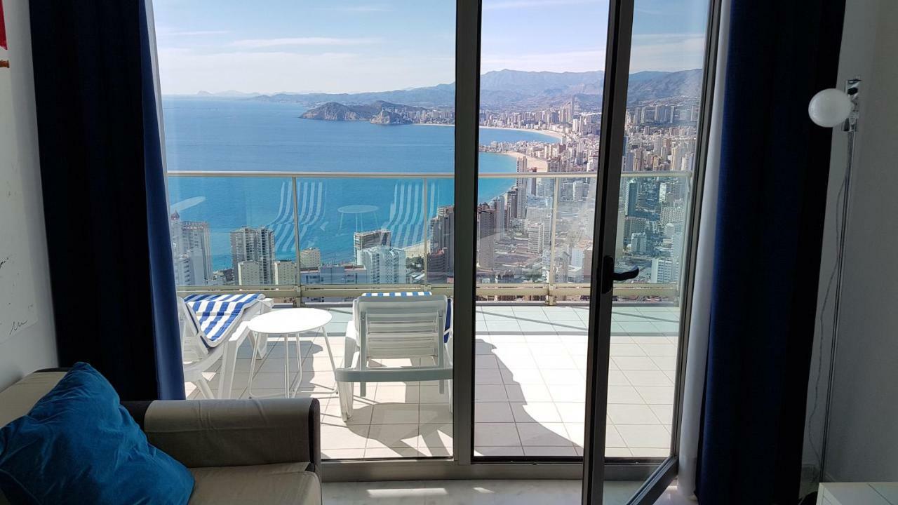 Luxury Apartment On The 40Th Floor With Amazing Views Benidorm Bagian luar foto